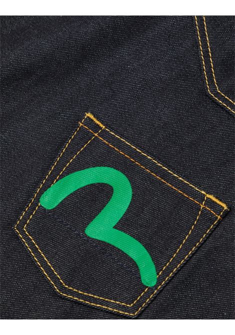 Jeans 5 tasche EVISU | 2EAHTM4JE1256INDX RAW INDIGO